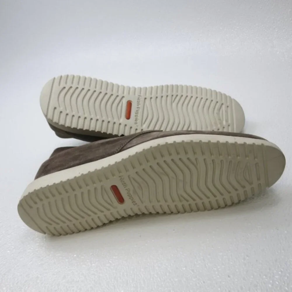 Hush Puppies Dirty Nubuck Soft Leather Casual Comfort Footwear Chukka Shoes 9